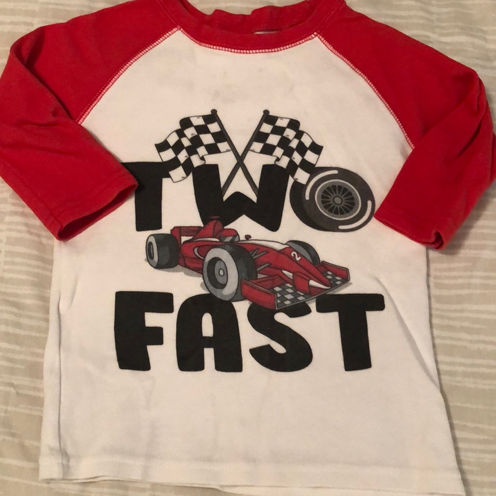 “Two Fast” birthday shirt